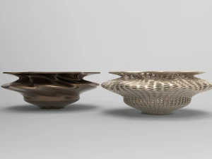 Vase Voronoi 77 3D Model