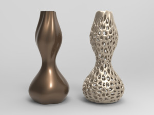 Vase Voronoi 78 3D Модель