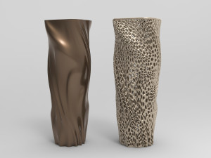 Vase Voronoi 80 Model 3D
