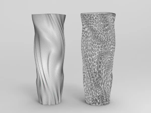 Vase Voronoi 80 3D Model