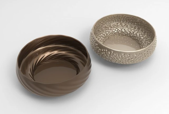 Vase Voronoi 81 3D Model .c4d .max .obj .3ds .fbx .stl .blend 