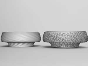 Vase Voronoi 81 3D Model
