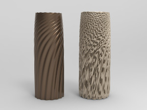 Vase Voronoi 84 Model 3D
