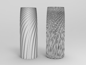 Vase Voronoi 84 Model 3D