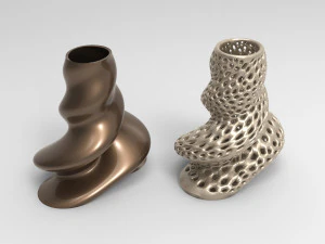 Ваза Вороного 85 3D Модель