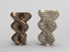 Vase Voronoi 87 3D Модель