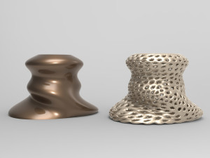 Vase Voronoi 88 3D Model
