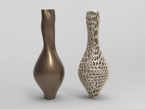 Vase Voronoi 91 3D Model