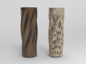 Vase Voronoi 92 3D Модель