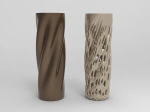 Vase Voronoi 92 3D Model
