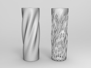 Vase Voronoi 92 3D Модель