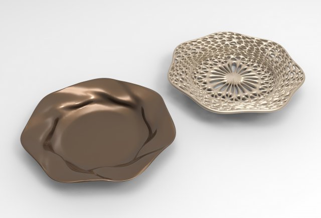 Vase Voronoi 93 Modelo 3D .c4d .max .obj .3ds .fbx .stl .blend 