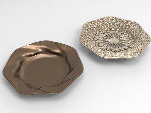 Vase Voronoi 93 Model 3D