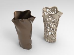 Vase Voronoi 96 3D Модель