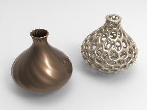 Vase Voronoi 97 3D Model