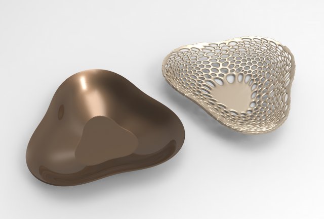 Vase Voronoi 98 Modello 3D .c4d .max .obj .3ds .fbx .stl .blend 