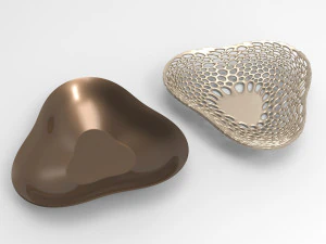 Vaso Voronoi 98 Modello 3D