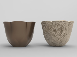 Vase Voronoi 99 3D Model