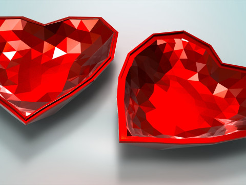 Heart-Shaped Box Modelo de Impressão 3D