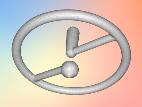 Spinner Illusion 3D Print Model