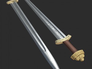high quality viking sword 3Dモデル