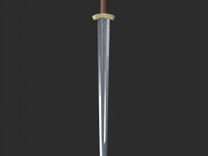 high quality viking sword 3D-Modell