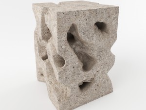 stone table 3D 모델