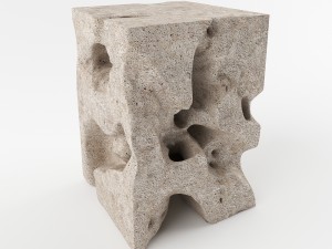 stone table 3D 모델