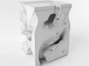 stone table 3D Model