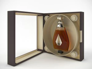 jhonnie walker odyssey-blended malt scotch whisky 3D Model