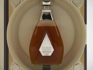 jhonnie walker odyssey-blended malt scotch whisky 3D Model