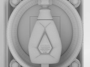 jhonnie walker odyssey-blended malt scotch whisky 3D Model