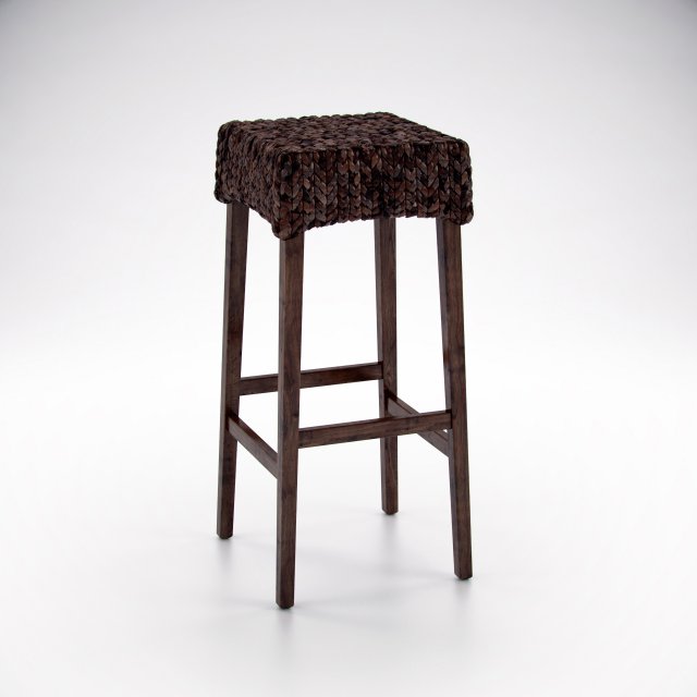harper blvd dunmoor 30-inch bar stool 3D Model .c4d .max .obj .3ds .fbx .stl .blend 