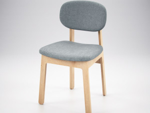 the curated nomad garcia - dining chair 3D Model