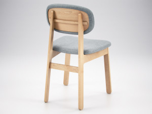 the curated nomad garcia - dining chair 3D Model