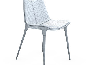 Langham Dining Chair 3D 模型