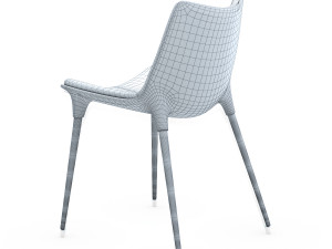 Langham Dining Chair 3D 模型