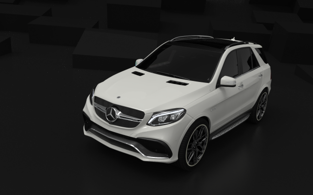 mercedes-benz gle63s amg 3Dモデル .c4d .max .obj .3ds .fbx .stl .blend 