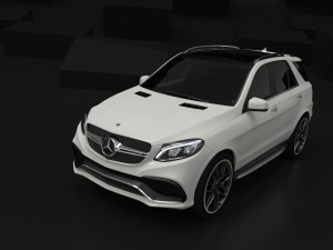 mercedes-benz gle63s amg 3Dモデル