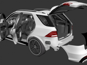 mercedes-benz gle63s amg 3Dモデル