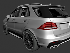 mercedes-benz gle63s amg 3Dモデル