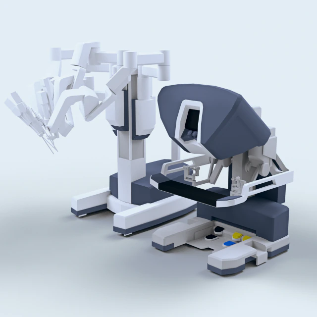 surgical robot 3D Model .c4d .max .obj .3ds .fbx .stl .blend 