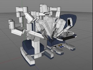 surgical robot Modelo 3D