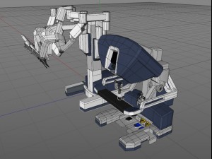 surgical robot Modelo 3D