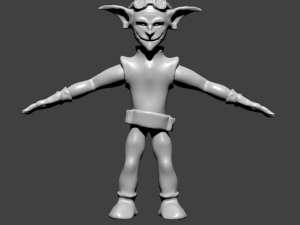 goblin mechanic 3Dモデル