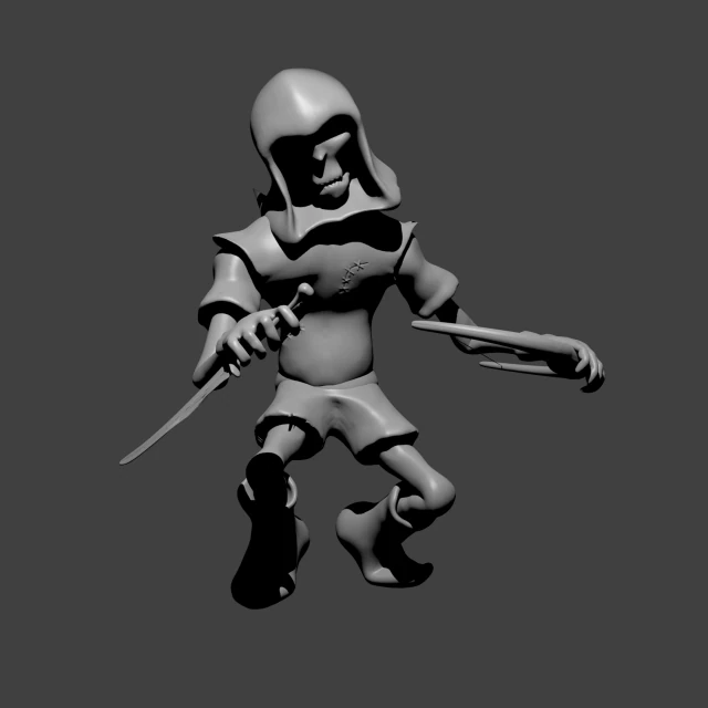 sceleton 3D Model .c4d .max .obj .3ds .fbx .stl .blend 