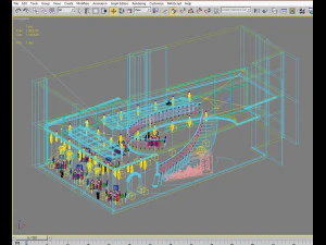 resturant 3D Model