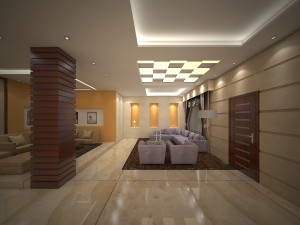 modern villa 3D Модель