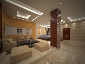 modern villa 3D Модель