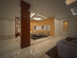 modern villa 3D Модель